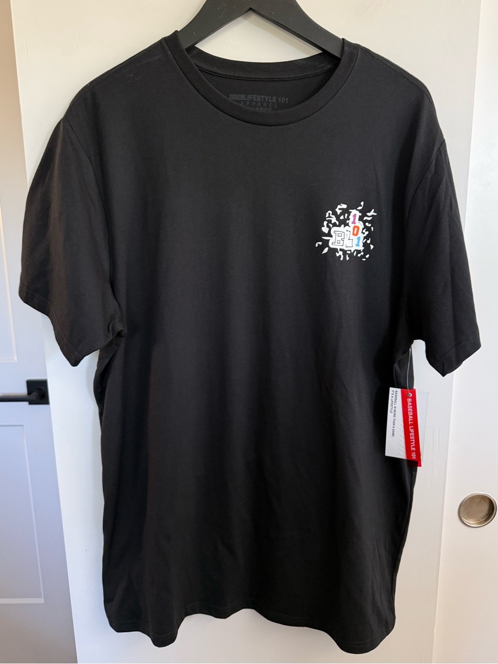 NWT Baseball Lifestyle 101 BTS Composition Tee Size XL